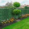 Artificial Ivy Privacy Fence Screen – 51.66 Sq Ft UV-Resistant Greenery Wall Panels, Customizable Indoor/Outdoor Decor for Balcony, Garden, Fence (Green Apple)